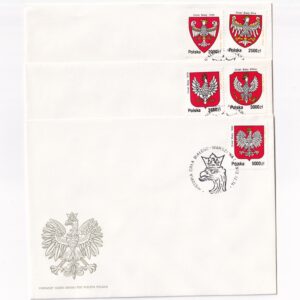 Fi 3272-3276 FDC Historia Orła Białego