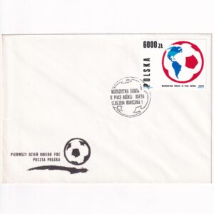 Fi 3347 FDC Mistrzostwa Świata w piłce nożnej w USA