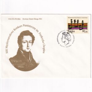 Fi 3412 FDC Międzynarodowy Konkurs Pianistyczny im. Fryderyka Chopina