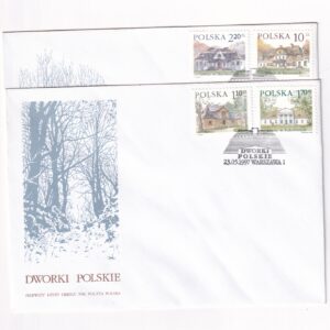 Fi 3503-3506 FDC Dworki polskie (II)