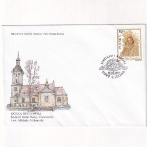 Fi 3522 FDC Sanktuaria Maryjne (VI) - Kościół Matki Bożej Pocieszenia i św. Archanioła w Górce Duchownej