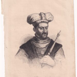 GRAFIKA KAZIMIERZ II SPRAWIEDLIWY CHODŹKO 1839 G-102