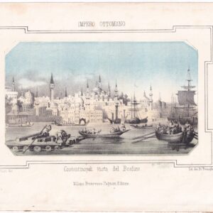 GRAFIKA KONSTANTYNOPOL BOSFOR XIX WIEK G-153