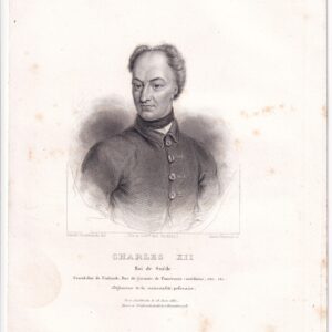 GRAFIKA KAROL XII XIX WIEK G-136