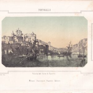 GRAFIKA PORTUGALIA PORTO XIX WIEK G-152