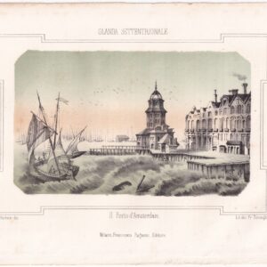 GRAFIKA HOLANDIA AMSTERDAM XIX WIEK G-151