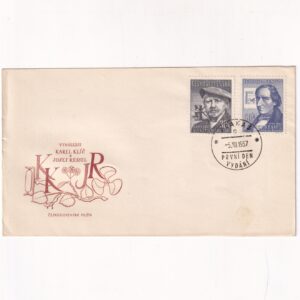 Czechosłowacja SW 1029-1030 FDC wynalazcy