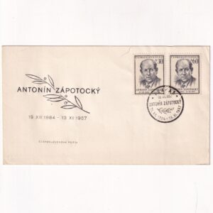 Czechosłowacja SW 1045 FDC Antonin Zapotocky