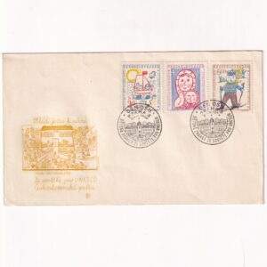 Czechosłowacja SW 1103-1105 FDC UNESCO