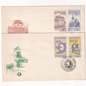 Czechosłowacja SW 1130-1133 FDC Skoda