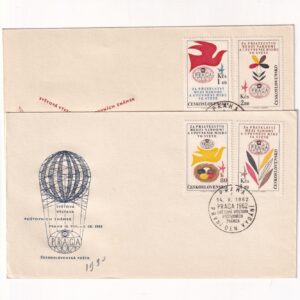 Czechosłowacja SW 1338-1341 FDC Praga