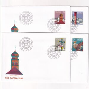 Szwajcaria SW 1571-1574 FDC Pro Patria
