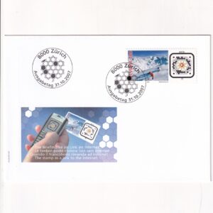 Szwajcaria SW 2024 FDC Narciarstwo