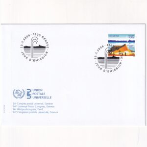 Szwajcaria SW 2061 FDC Kongres pocztowy