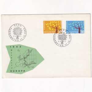 Szwajcaria SW 750-751 FDC EUROPA