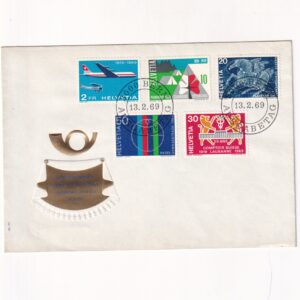 Szwajcaria SW 889-893 FDC Wydarzenia