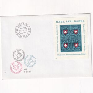 Szwajcaria SW 940 FDC Bazylea