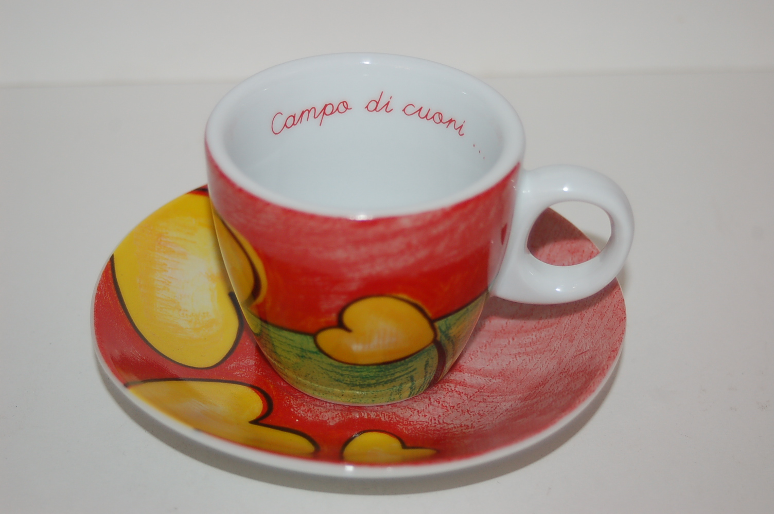 Filiżanka espresso EGAN CAMPO DI CUORI F2296 - obrazek 4