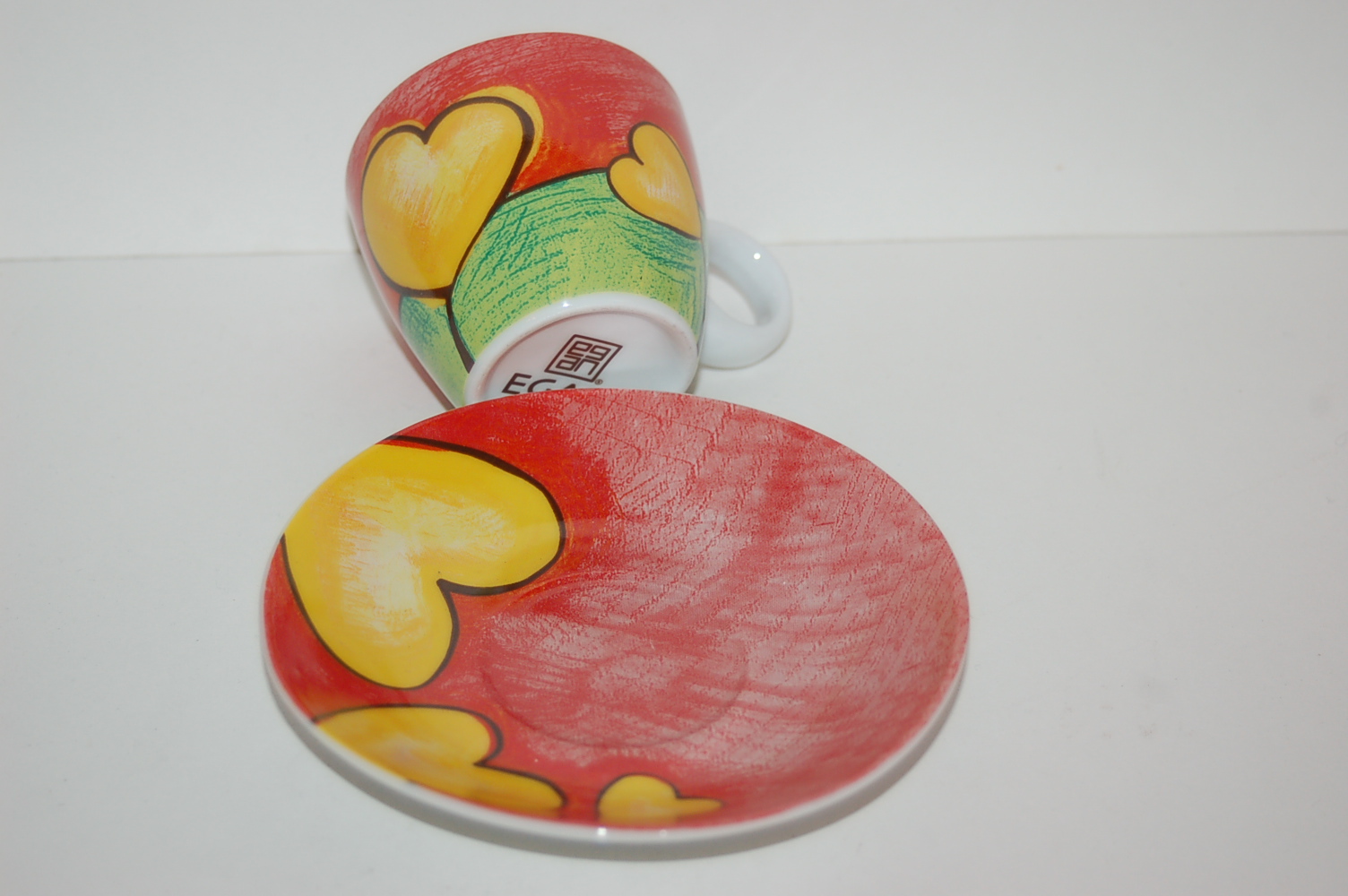 Filiżanka espresso EGAN CAMPO DI CUORI F2296 - obrazek 5