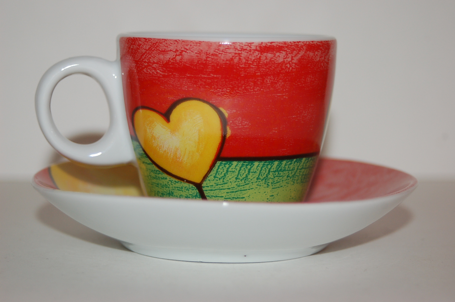 Filiżanka espresso EGAN CAMPO DI CUORI F2296 - obrazek 2