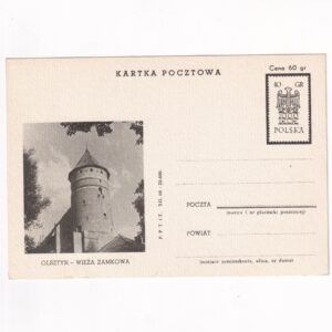 Fi 205c IX całostka pocztowa Cp 1000-lecie Państwa Polskiego - Olsztyn