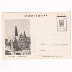 Fi 205c VI całostka pocztowa Cp 1000-lecie Państwa Polskiego - Wrocław