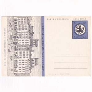 Fi 265 całostka pocztowa Cp 700-lecie Warszawy