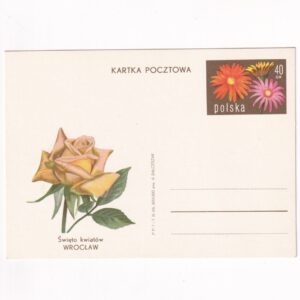 Fi 303 całostka pocztowa Cp Święto Kwiatów we Wrocławiu