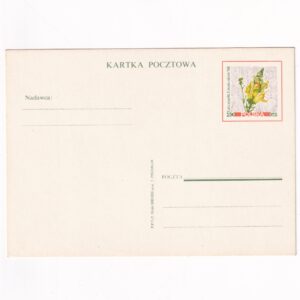Fi 317 całostka pocztowa Cp Kwiaty polne
