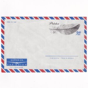 Fi 45 syg VI 67 koperta Ck Ptasie pióro