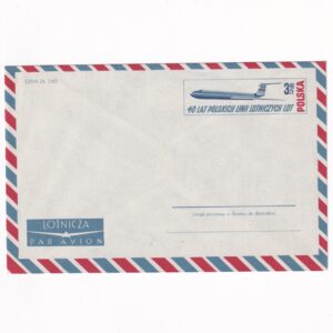 Fi 47 koperta Ck 40-lecie PLL "Lot"