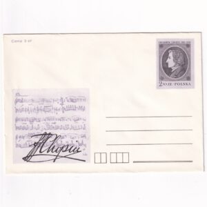 Fi 67 koperta Ck Fryderyk Chopin cena 3 zł
