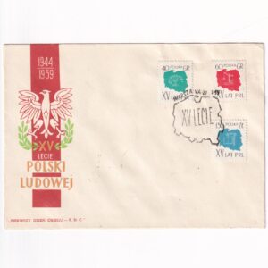 Fi 964-966' FDC 15-lecie PRL