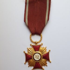 KRZYŻ ZASŁUGI ZŁOTY MED-07