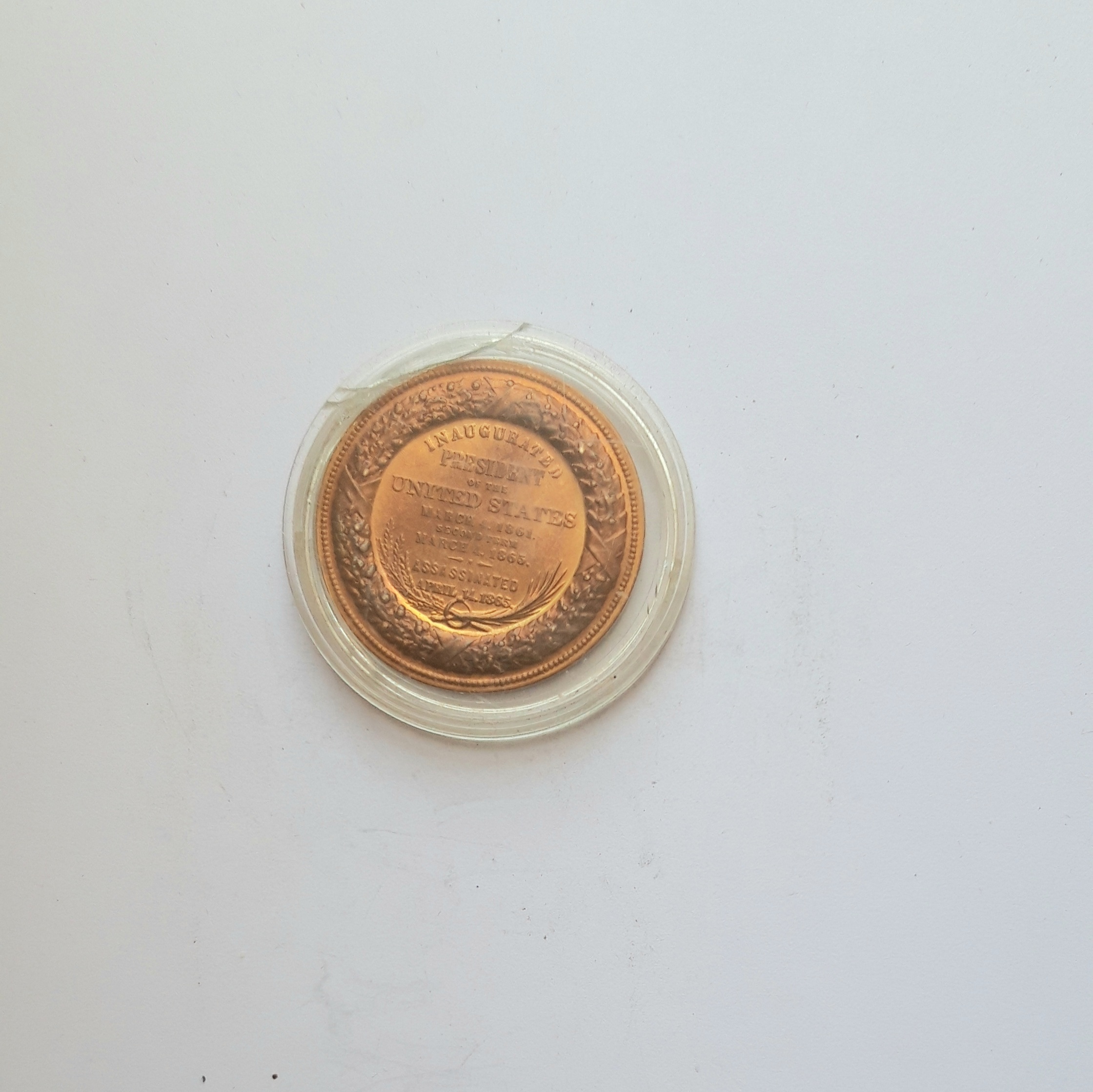 MEDAL ABRAHAM LINCOLN MED-30 - obrazek 2