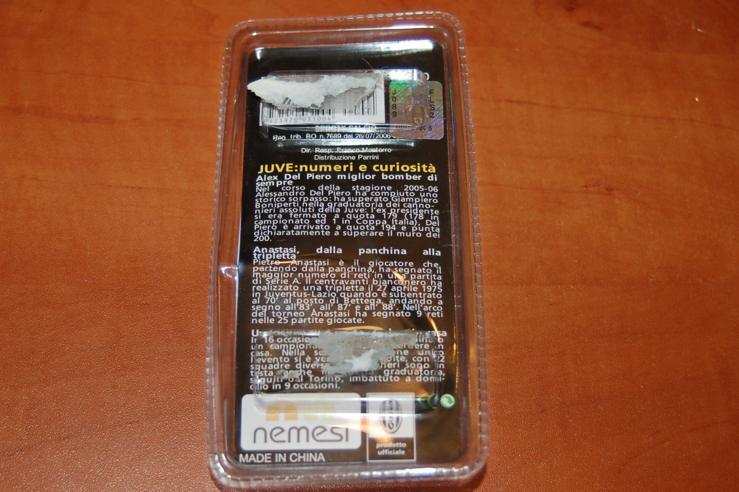 PIŁKA NOŻNA KLUB PIŁKARSKI JUVENTUS BRELOK GADŻET - obrazek 2