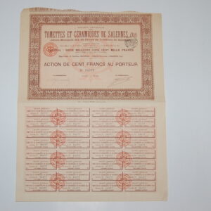 AKCJA TOMETTES ET CERAMIQUES DE DE SALERNES OBLI-22