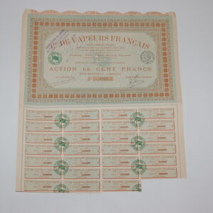 AKCJA CIE DE V APEURS FRANCAIS OBLI-24