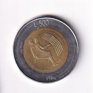 SAN MARINO. 500 LIRÓW ROK 1986