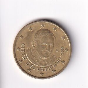 WATYKAN BENEDYKT XVI 50 CENTÓW ROK 2010