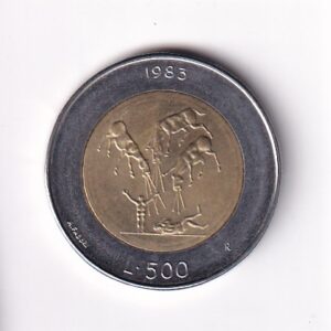 SAN MARINO. 500 LIRÓW ROK 1983