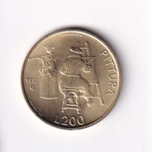 SAN MARINO. 200 LIRÓW ROK 1997