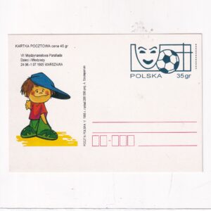 Fi 1093 całostka pocztowa Cp Parafiada