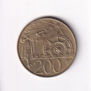 SAN MARINO. 200 LIRÓW ROK 1992