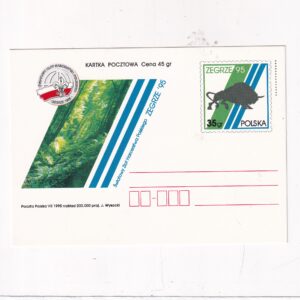 Fi 1098 całostka pocztowa Cp Światowy Zlot Harcerstwa Polskiego