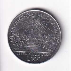 WATYKAN JAN XXIII SOBÓR 100 LIRÓW ROK 1962