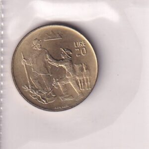 SAN MARINO UNC 20 LIRÓW ROK 1972