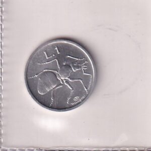 SAN MARINO UNC 1 LIR ROK 1974