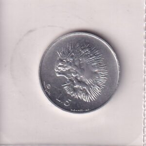 SAN MARINO UNC 5 LIRÓW ROK 1974