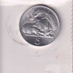 SAN MARINO UNC 5 LIRÓW ROK 1975